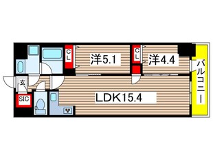 グランカーサ両国ヴェルデの物件間取画像